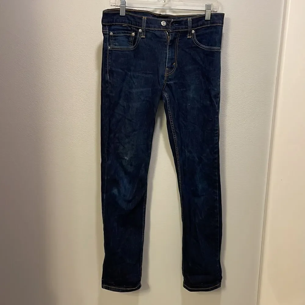 LEVI’S Mens dark blue jeans